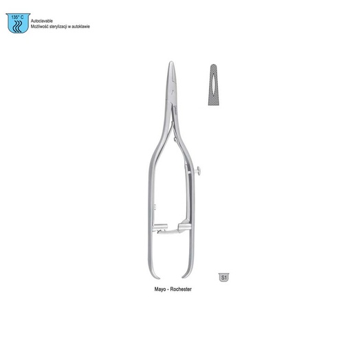 [BN.736.180] Needle holder Mayo-Rochester 180mm