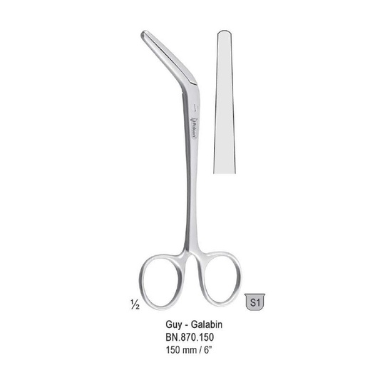 [BN.870.150] Forceps suture holding Guy-Galabin 150mm