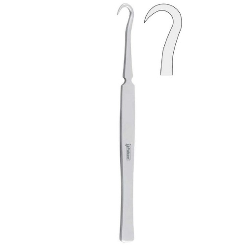 [BQ.141.010] Retractor English Pattern 1-prong sharp 160mm