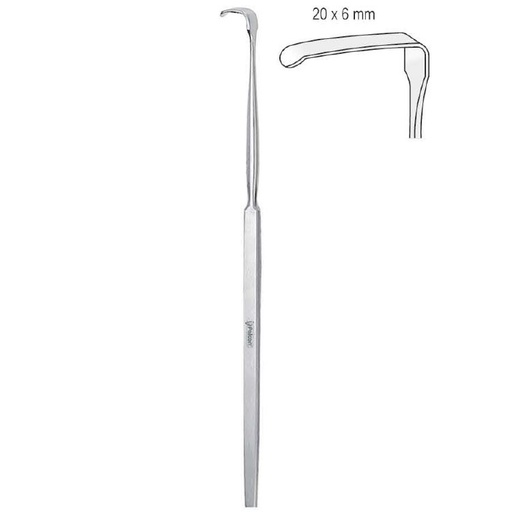 [BQ.200.020] Retractor Senn-Green 20x6mm, 150mm