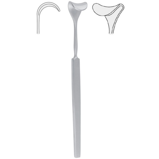 [BQ.230.014] Retractor Desmarres 14mm, 130mm 
