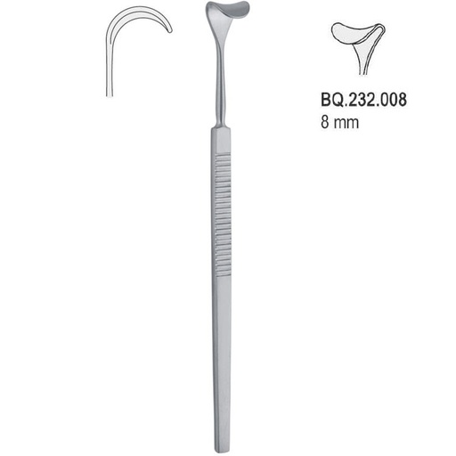 [BQ.232.008] Retractor Desmarres 8mm, 160mm 