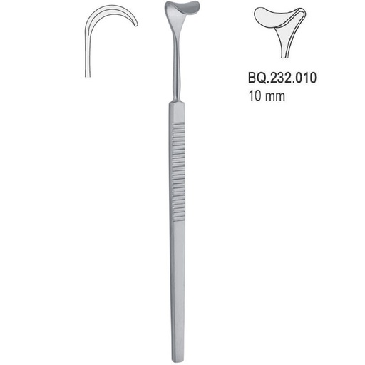 [BQ.232.010] Retractor Desmarres 10mm, 160mm 