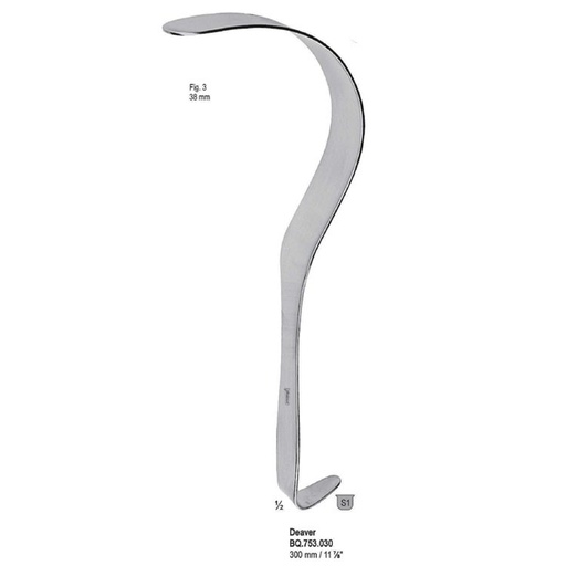 [BQ.753.030] Retractor Deaver 38mm, 300mm fig. 3