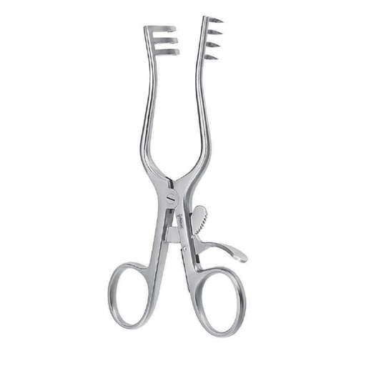 [BR.074.135] Retractor SR Weitlaner blunt 3x4th 135mm