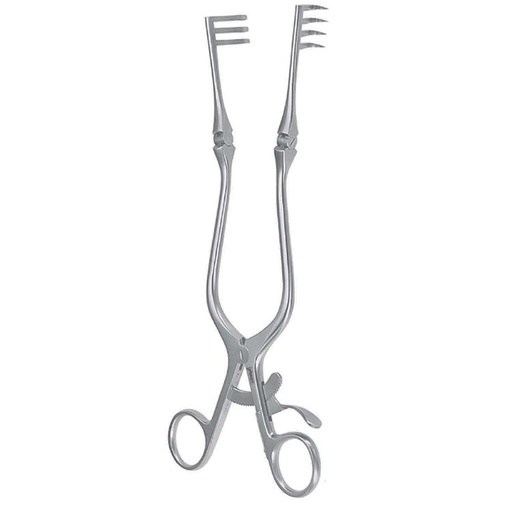 [BR.231.200] Retractor SR Adson-Cone sharp 3x4th 200mm