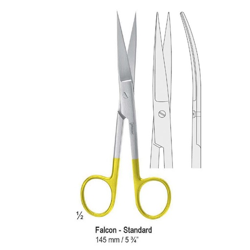[BS.155.145] Falcon-Cut Scissors Falcon-Standard sh/sh curved 145mm