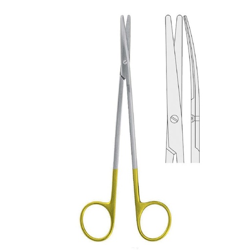 [BS.207.205] Falcon-Cut Scissors Metzenbaum-Nelson curved 205mm 