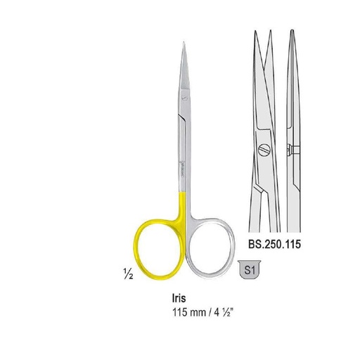 [BS.250.115] Super-Cut Scissors Iris straight 115mm 