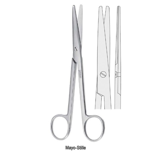 [BS.676.170] Scissors operating Mayo-Stille straight 170mm