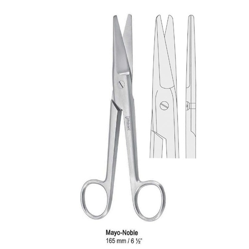 [BS.810.165] Scissors operating Mayo-Noble straight 165mm