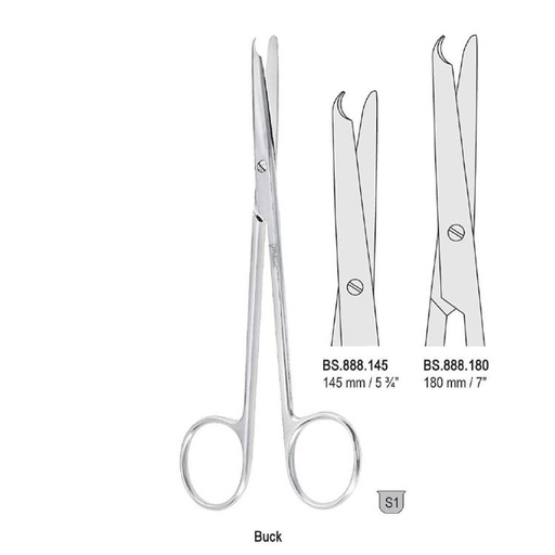 [BS.888.145] Scissors ligature Buck 145mm
