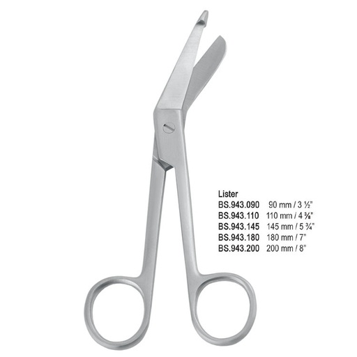 [BS.943.110] Scissors bandage Lister 110mm