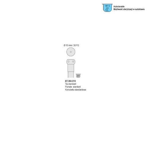 [BT.364.030] Tube suction Yankauer spare adaptor
