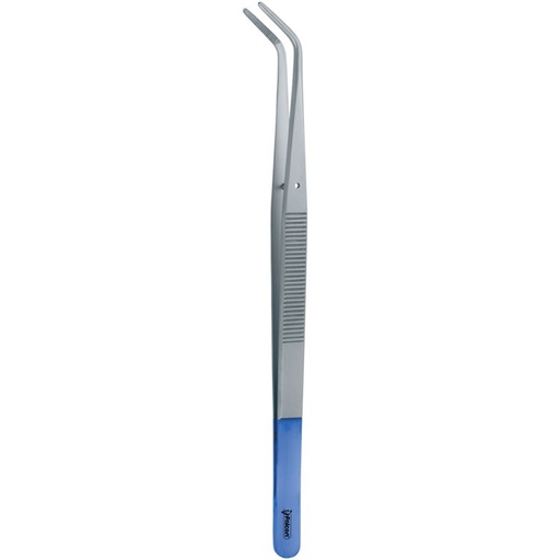 [DD.890.010] Deluxe Tweezers Titanium College serrated 150mm