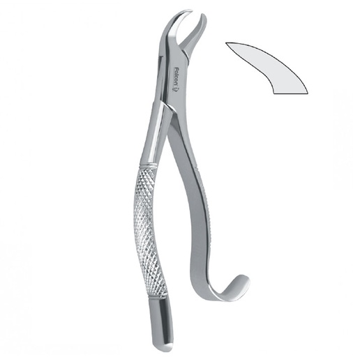 [DE.400.167] Extraction forceps children pattern fig. 16S