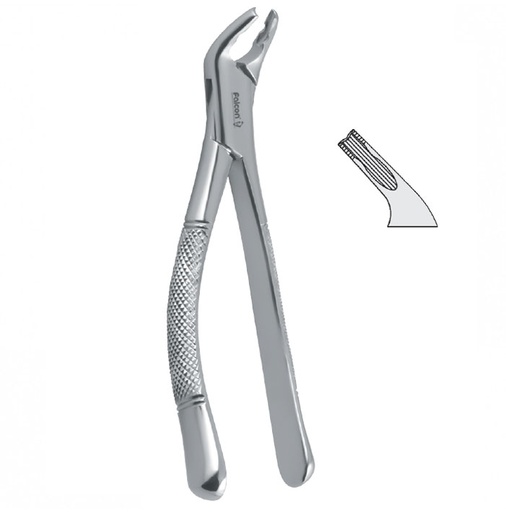 [DE.451.518] Extraction forceps children pattern serrated fig. 151XAS