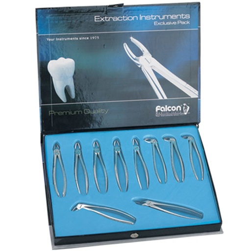 [DE.500.001] Extraction forceps children pattern set of 10
