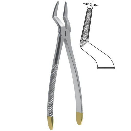 [DE.770.511] Diamond-Grip Extraction forceps European pattern fig. 51A