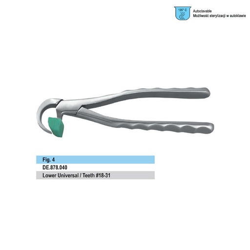 [DE.877.040] Power-Grip Extraction forceps Fig. 4