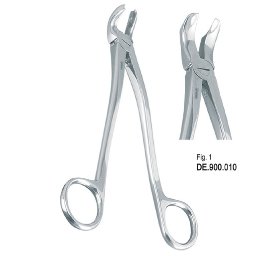 [DE.900.010] Extraction forceps with ring handle
