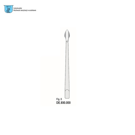 [DE.930.000] Syndesmotome Falcon tip fig. 0