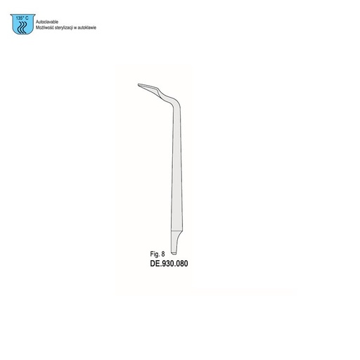 [DE.930.080] Syndesmotome Falcon tip fig. 8