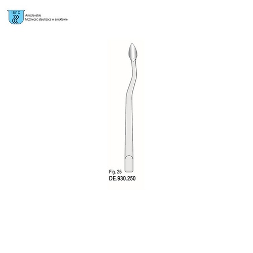 [DE.930.250] Syndesmotome Falcon tip fig. 25