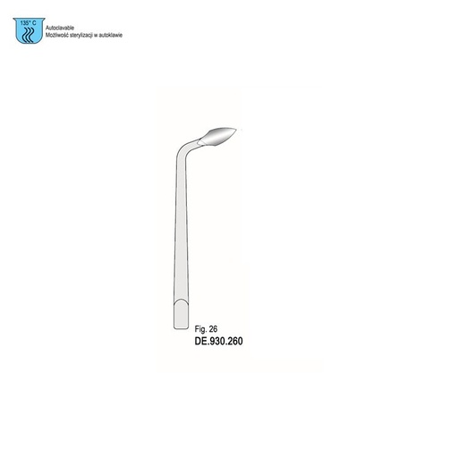 [DE.930.260] Syndesmotome Falcon tip fig. 26