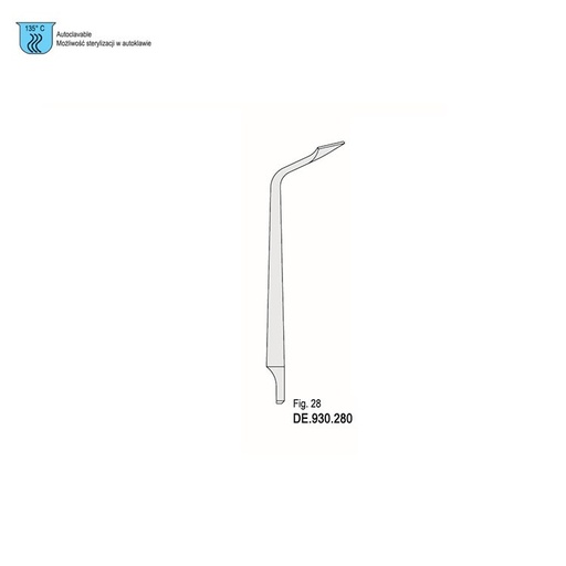 [DE.930.280] Syndesmotome Falcon tip fig. 28