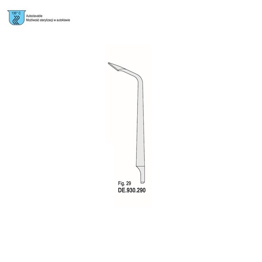 [DE.930.290] Syndesmotome Falcon tip fig. 29