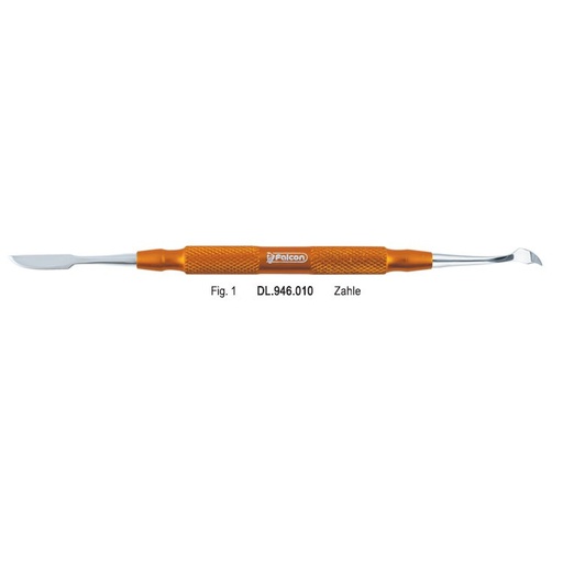 [DL.946.010] Modeling Instrument Zahle, Aluminum handle fig 1