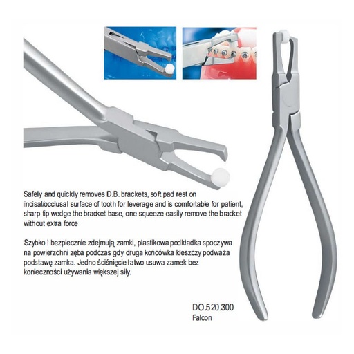 [DO.520.300] Pliers bracket removing straight with plastic pad
