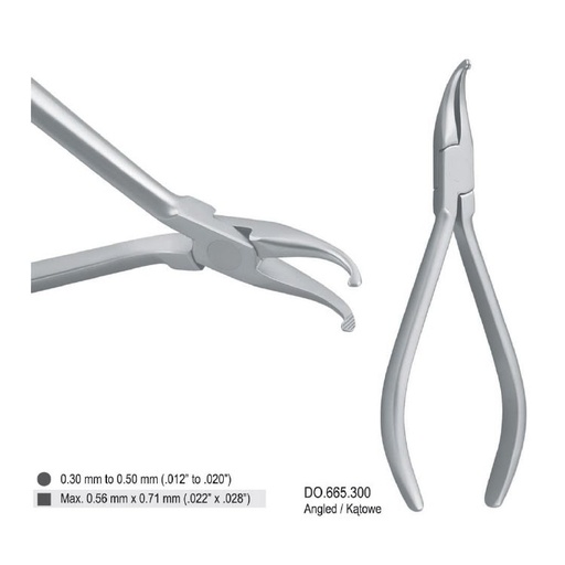 [DO.665.300] Pliers utility angled How mini