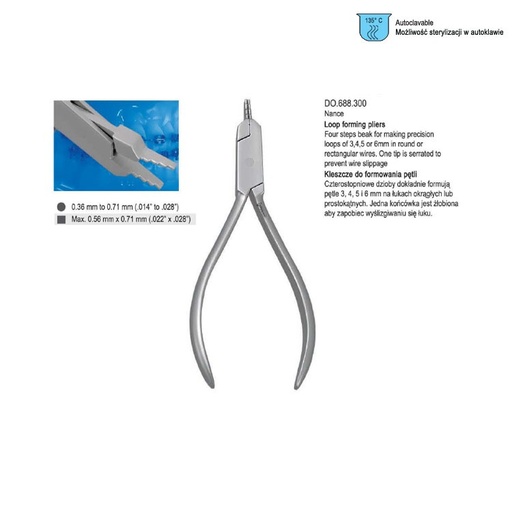 [DO.688.300] Pliers loop bending Nance
