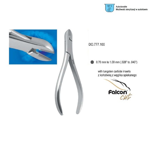 [DO.777.100] Falcon-Cut hard wire side cutter 
