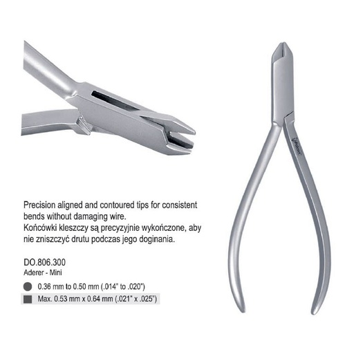 [DO.806.300] Pliers wire bending Aderer small