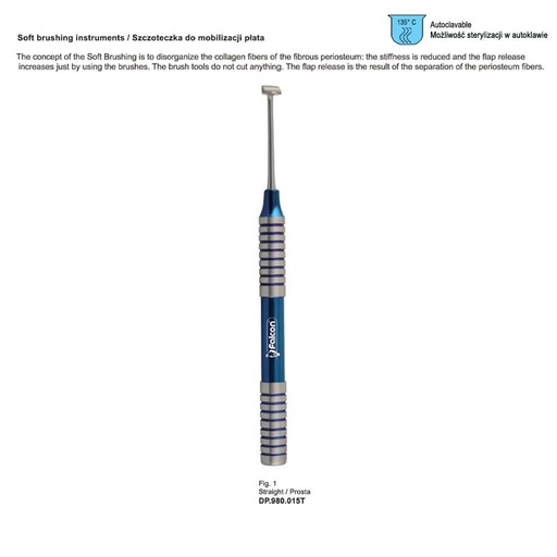 [DP.980.015T] Classic-Lite soft brush regular straight fig. 1