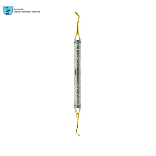 [DR.063.021F] Flower-Line Plugger Black fig. 1/2, TIN coated 
