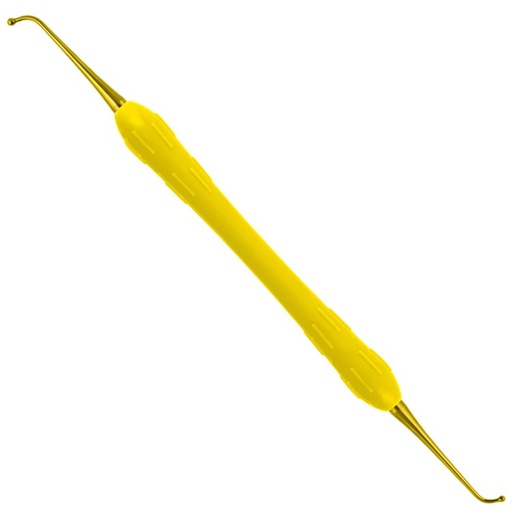 [DR.100.011] Compo-Fill Burnisher fig. 1, TIN coated (Yellow)