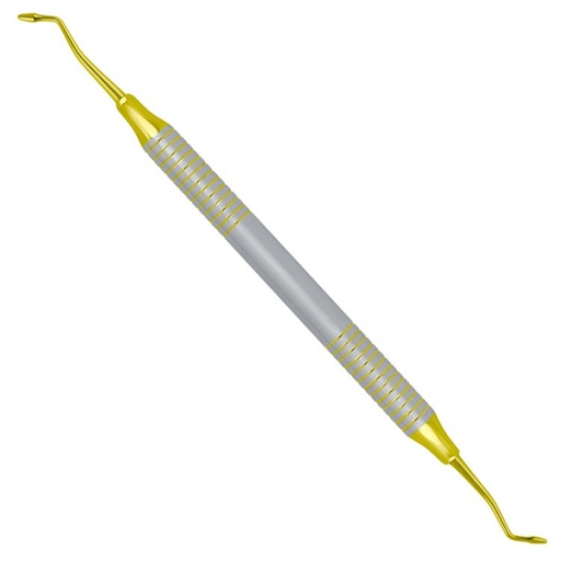 [DR.121.015T] Compo-Fill Burnisher 'Contact former' fig. 1, TIN coated 