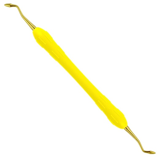 [DR.121.021] Compo-Fill Burnisher 'Contact former' fig. 2, TIN coated (Yellow)