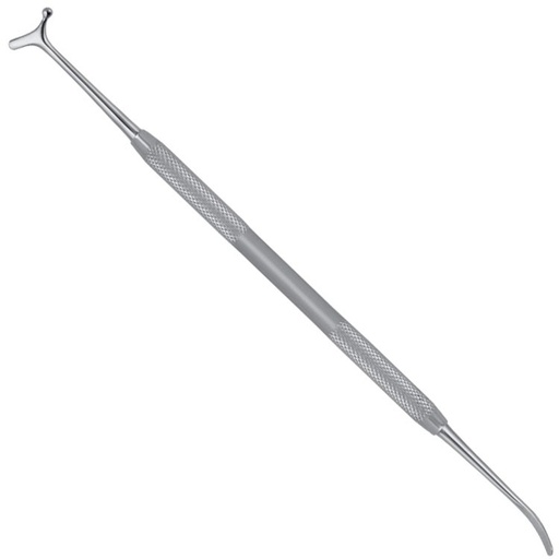 [DR.126.340] Classic-Round Burnisher de Beavertail/White fig. 2/34