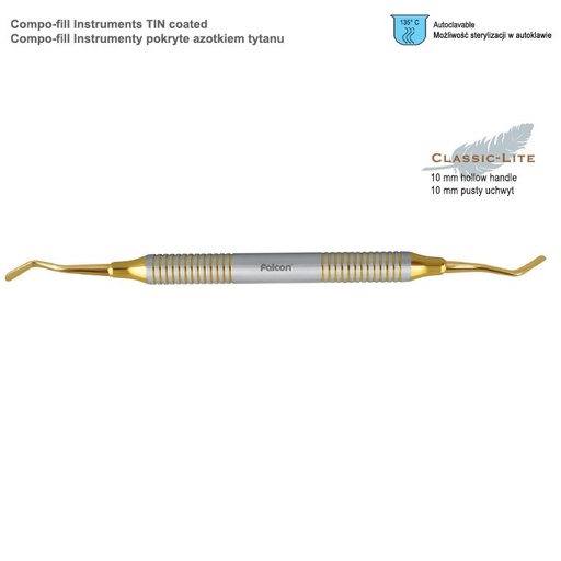 [DR.426.565T] Compo-Fill Filling instruments fig. 156 (A6), TIN coated 