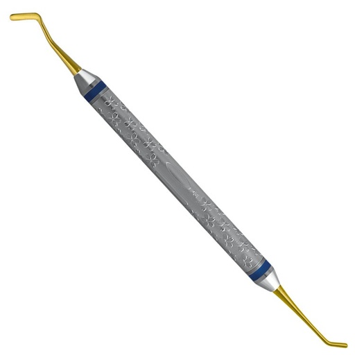 [DR.457.021F] Flower-Line Filling instruments Goldstein fig. 2, TIN coated 