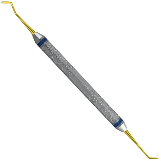 [DR.458.011F] Flower-Line Filling instruments Goldstein-mini fig. 1, TIN coated 