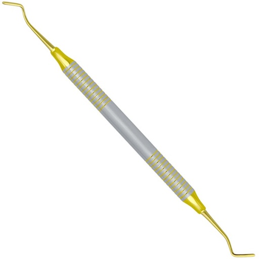[DR.458.045T] Compo-Fill Filling instruments Goldstein-mini fig. 4, TIN coated 