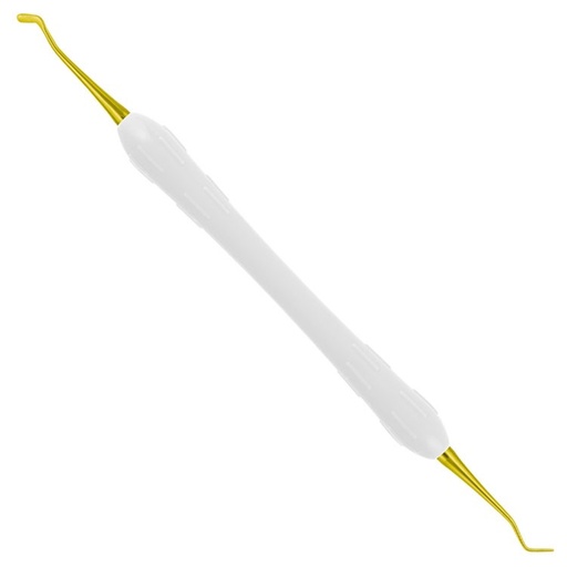 [DR.459.011] Compo-Fill Filling instruments Goldstein-micro fig. 1, TIN coated (White)