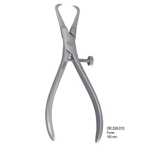 [DR.539.010] Crown pliers Furrer str. 160mm