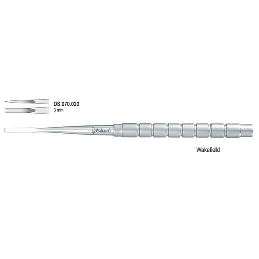 [DS.070.020] Osteotome bone Wakefield 3mm fig. 2
